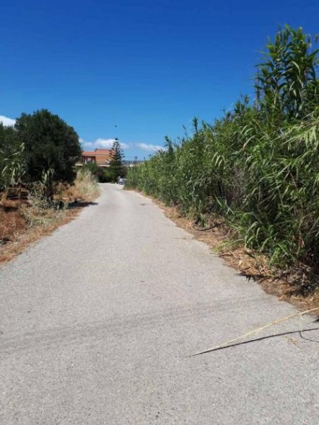 Voukolies Kreta, Voukolies: Grundstück mit Baugenehmigung und Meerblick zu verkaufen Grundstück kaufen